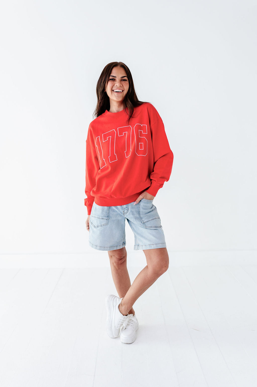 "1776" Sweatshirt - Size Small Left