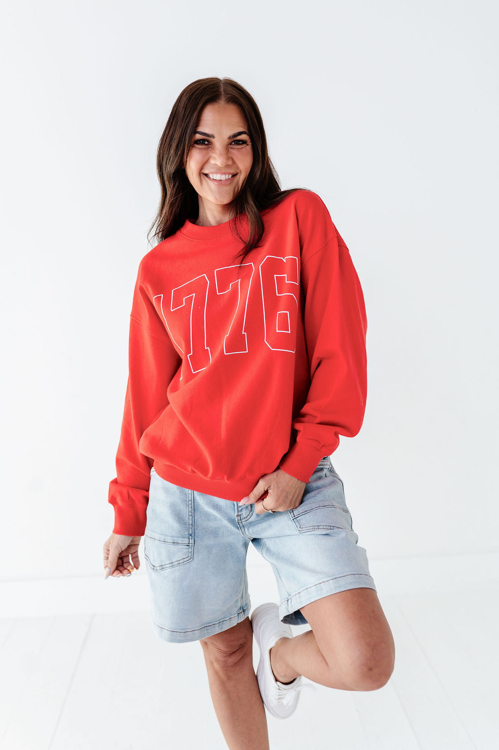 "1776" Sweatshirt - Size Small Left