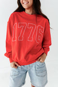 "1776" Sweatshirt - Size Small Left