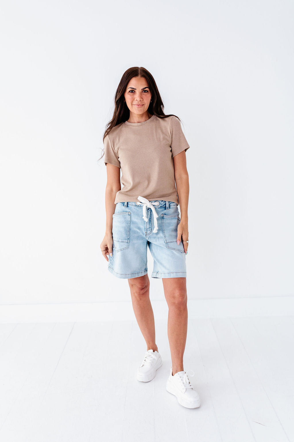 Jessica Pointelle Tee
