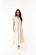 Ivy Floral Embroidered Dress