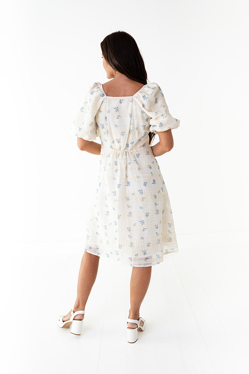 Lyla Embroidered Dress