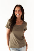 Trista Ribbed Top