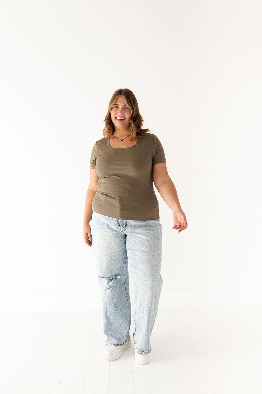 Trista Ribbed Top