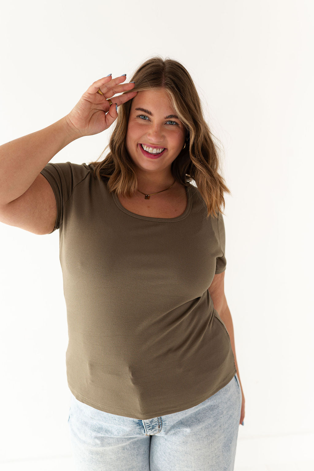 Trista Ribbed Top